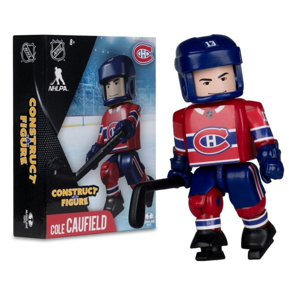 Cole Caufield (Montreal Canadiens) McFarlane NHL Construct-a-Figure
